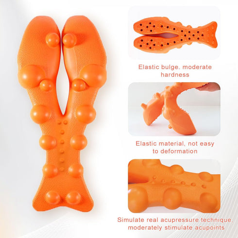Trapezius Trigger Point Massager, Suboccipital Release Tool for Neck and Shoulder Pain Relief and Posture Correction
