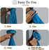 14 Pack Disposable Vomit Bags - Thick Barf Bags 1000ML Blue, Morning Sickness Hospital Grade