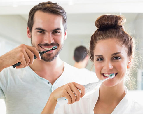Harobey 5 5 Replacement Toothbrush Heads for AquaSonic Duo Series and Home Dental Center Electric Toothbruh, NOT