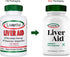 Liverite Liver Aid, 120 Tablets, Liver Support, Cleanse, Care, and Function Supplement