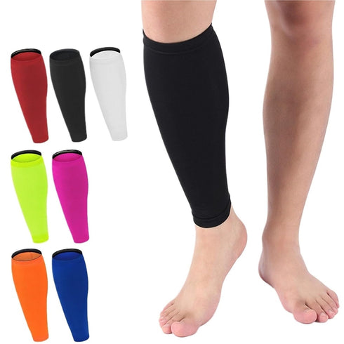 PAKHUDB 2Pcs 6) Calf Compression Sleeves Sports Calf Guard Non-Slip Wicking Moisture Sweat Breathable Pressure Socks