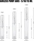 Tuxiaobu Airless Pump Jars Set, 15ml Empty Refillable Cosmetic Pump Bottles for Travel Foundation, Eye Face Cream