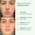 PLANTIFIQUE Jade Roller & Gua Sha Set, Real Jade Facial Tools for Skin Care Routine