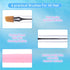 6Pcs Nail Art Brush Set, Gel Polish and Acrylic Nails Painting Tools for Home DIY Salon