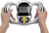 Handheld Body Fat Measuring Instrument, Digital Body Fat Tester with LCD Screen for Calorie and BMI Measurement
