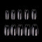 YIMART Coffin Fake Nails 500pcs Ballerina Acrylic Nails Full Cover, Ballet Shape Artificial False Nail Tips for