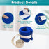NEPPT 4 PCS Bed Restraints for Elderly Patients - Soft Padded Ankle and Wrist Limb Holders for Hospital Bed Safety