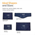 FlexiKold Gel Ice Pack, Standard Large (10.5" x 14.5"), Reusable for Injuries