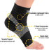 Zensah Compression Sleeve for Plantar Fasciitis - Alleviate Heel Discomfort, Arch Support, and Swelling Reduction