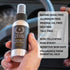 ZEUS Natural Body Deodorant Spray for Men - Aluminum-Free, Vegan-Friendly with Safflower Oil, Vanilla Rum