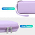BOVKE Diabetic Supplies Travel Case, Storage Bag for Diabetes Testing Kit, Blood Glucose Monitor, Test Strips,