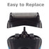 Series 3 32B Replacement Shaver Head for Braun, Foil & Cutter Razor Replacement Head, Compatible with Braun 301S, 310S,