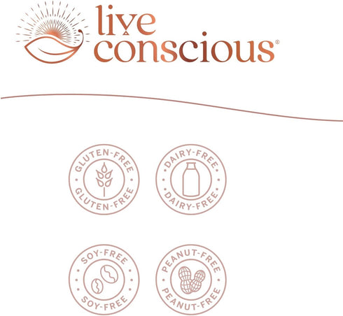 Live Conscious Glucosamine Chondroitin with MSM, Joint Health Supplement with Hyaluronic Acid