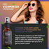 Ideal Infusion Vegan Vitamin D3 5000 iu Liquid Spray with K2 (MK-7) - Organic Plum with Cinnamon, 75 Servings