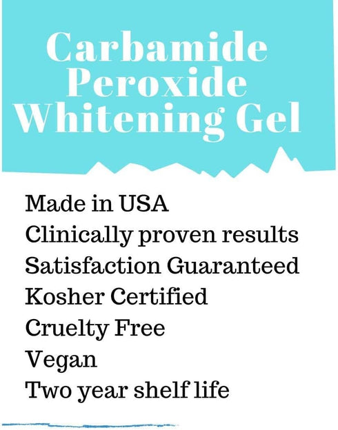 White Teeth Global 44% 6 Teeth Whitening Gel Carbamide Peroxide, Tooth Bleaching Gel Syringes