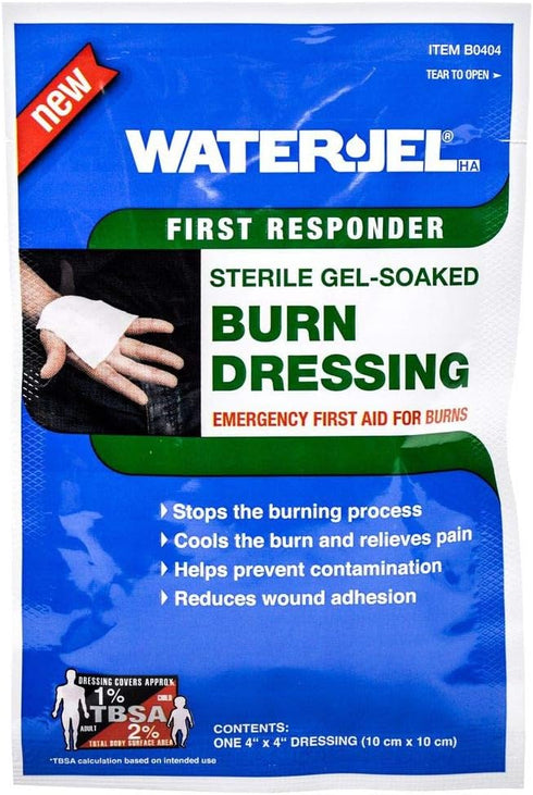 Water-JEL Burn Dressing, 4" x 4"