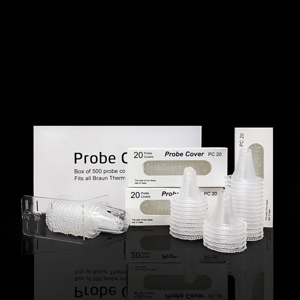 500pcs Disposable Ear Thermometer Probe Covers, Upgraded Version for Braun Digital Thermometer