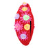NVENF Summer Raffia Flower Headbands for Women, Boho Straw Rattan Floral Knotted