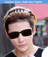 Metal Hair Band, Black Unisex Fashion Headband, Sports Hairband with Non-Slip Wavy Teeth