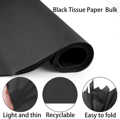 Tissue Paper 80 Sheets 14x20 Inch Wrapping Tissue Paper for Gift Bag Wrapping DIY Arts Crafts Shredded Filler
