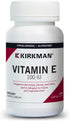 Kirkman Vitamin E 100 IU - 100 Vegetarian Capsules, Hypoallergenic, Gluten Free, Casein Free, Soy-Free, Immune Support
