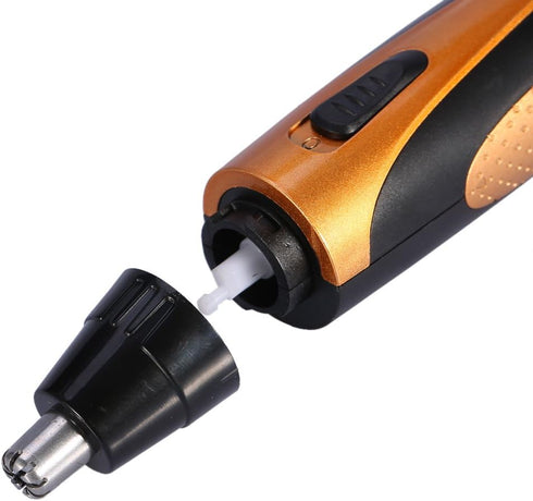 Semme Nose Hair Trimmer - 4-in-1 Rechargeable Cordless Waterproof for Men and Women, with Gift Washing Brush