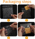 Cookie Bags, 200 Pcs 4 x 6 Self Adhesive Cellophane Treat Bags, Clear Plastic Bags for Party Gift Giving Bakery