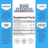 Bone Strength Supplement with Calcium, Magnesium, Vitamin D3, K2 & Zinc - 240 Veggie Capsules