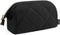 Telena Puffer Makeup Bags for Women: Nylon Puffy Padded Makeup Organizer Case, Wide-Open Travel Pouch