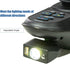 LEEZAD 3 LED Light for Electric Wheelchairs, Pin XLR Head High Brightness Adjustable Angle USB Electric Wheelchair
