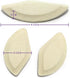 Premium Felt Foot Arch Support Pads - 3 Pairs Shoe Inserts - 1/4"