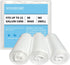 15 Gallon Trash Bags, 1 MIL Ultra Strong Tall Kitchen Garbage Bags, Unscented Trash Can Liners, 60 Count