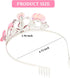 Mermaid Crown Seashell Headbands for Women, Fish Scale Hair Accessory for Parties