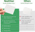 Eco Laundry Detergent Sheets - Fragrance Free Liquidless Soap Sheets (32 Loads) - Plastic Free, Eco Friendly NeatClear