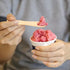 yueton 100PCS 3.7inch Wooden Ice Cream Spoons Sticks Disposable Wooden Tasting Spoons Sampling Spoons Small Dessert