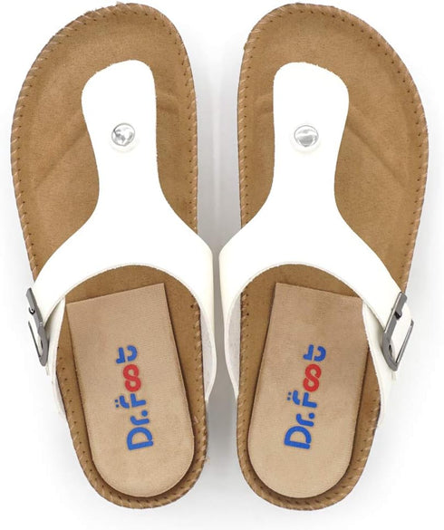 Dr.Foot Adjustable Orthopedic Heel Lift Inserts - Height Increase Insole for Heel Pain, Sports Injuries, Beige, 2 Layers