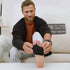 HiiBaby Ball of Foot Cushions, Fabric Forefoot Compression Socks for Metatarsal Pain Relief, Nude