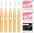 60PCS Soft Toothpick Refill Interdental Brush for Tooth Cleaning Tool, Flossing Head, Oral Hygiene for Braces
