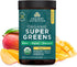Ancient Nutrition SuperGreens Powder with Probiotics - Organic Mango Flavor Greens, Digestive and Energy Support, Made