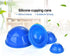 12 Pcs Silicone Massage Cupping Set - Vacuum Cupping Therapy for Pain Relief, Muscle Relaxation, Professional Body