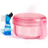 No Leak & Non-Slip Partial Denture Case, Retainer Bath Box with Strainer Basket and Brush, Dishwasher Safe