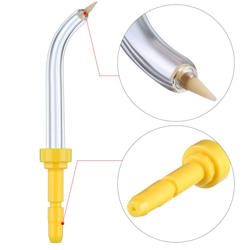 Periodontal Replacement Dental Water Jet Tips, 3-Pack Compatible with Waterpik Water Flossers and Oral Irrigators
