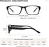 Gaoye 5 Pack Reading Glasses Men, Blue Light Blocking Readers, Mens Prescription glasses, 1.5