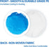 WORLD-BIO Small Round Ice Packs (5 Pack) Reusable Soft Gel Cold Pack with Cloth Sleeve - Fast Pain Relief & Swelling