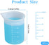 Vin Beauty 2Pcs Silicone Laundry Detergent Cup, Laundry Detergent Measuring Cup, Silicone Dispenser Cups Reusable