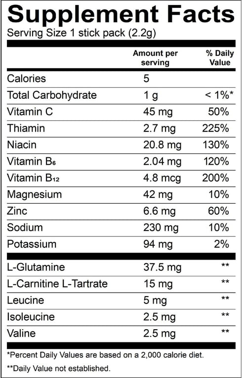 PIP Thorzt Orange Solo Shots | 50 ct Hydration Packets with Electrolytes, Vitamins, Amino Acids, Sugar Free