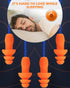 10 Pairs Corded Silicone Ear Plugs with Plastic Carry Cases, Reusable Noise Cancelling Earplugs for Hearing Protection,