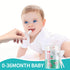 Dearlomum Baby Tongue Cleaner, 96PCS Disposable Newborn Toothbrushes, Gauze Gum Cleaner for 0-36 Months Dental Care