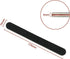 Nail File 10 PCS Professional Double Sided 100/180 Grit Emery Board Black Manicure Pedicure Tool