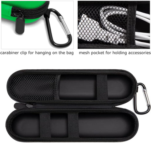 Nincha EVA Electric Toothbrush Case - Durable Hard Shell Travel Case with Mesh Pocket for Powered Toothbrush